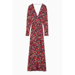 Patrizia Pepe Rotes Viskose-Freizeitkleid