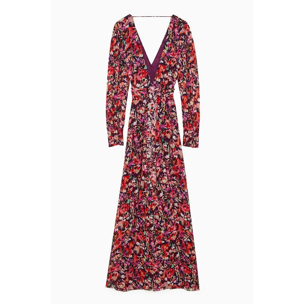 Patrizia Pepe Rotes Viskose-Freizeitkleid