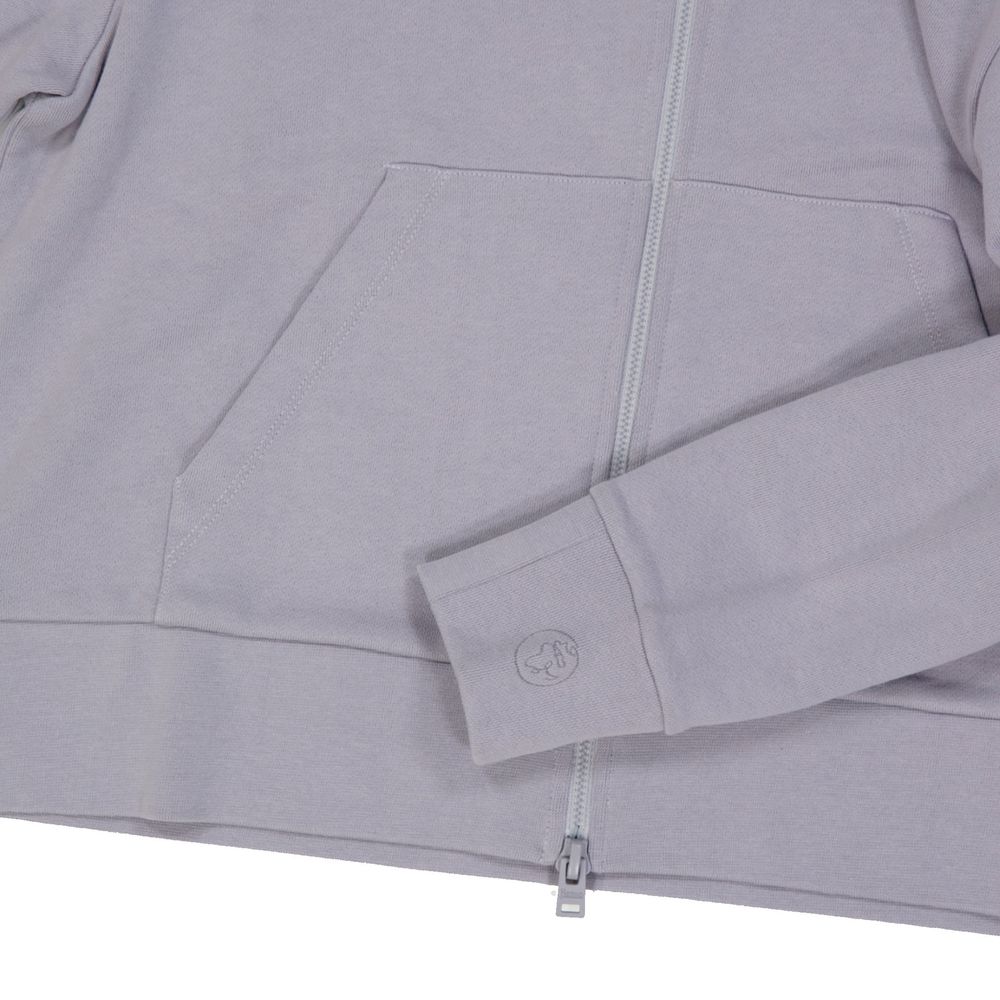 Herno Lila Baumwollstrickjacke