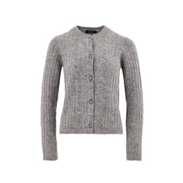Gran Sasso Grauer Wollcardigan