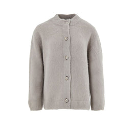 Gran Sasso Beige Wollstrickjacke