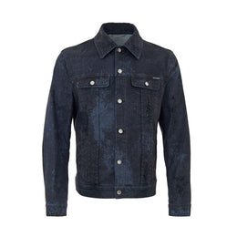 Dolce & Gabbana Graue Jeansjacke aus Baumwolle