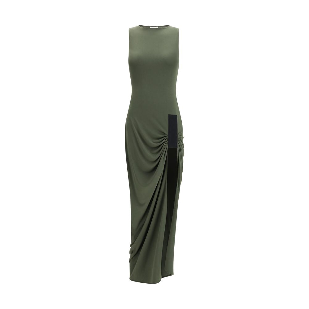 Coperni Zweifarbige Polyester-Freizeitkleid