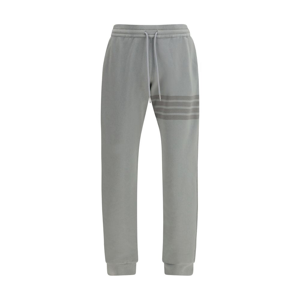 Thom Browne Graue Baumwoll-Jogginghose (Sporthose)