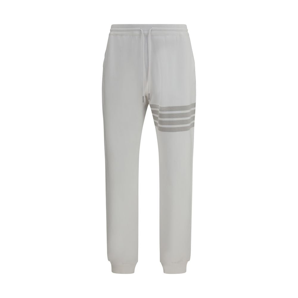Thom Browne Weiße Baumwoll-Jogginghose (Trainingshose)