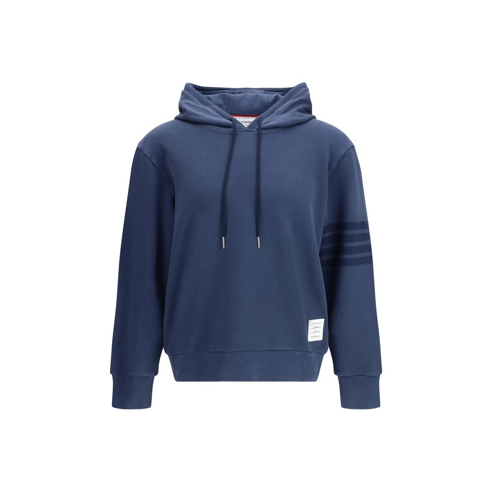 Thom Browne Blauer Baumwoll-Sweatshirt