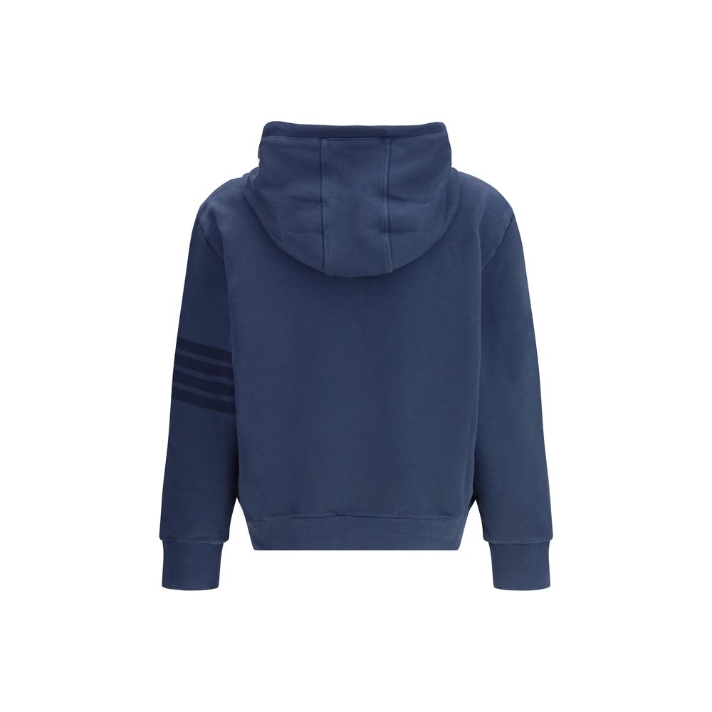 Thom Browne Blauer Baumwoll-Sweatshirt