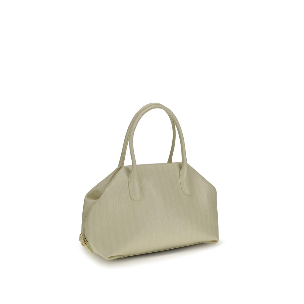 THEMOIRè Beige Polyethylene Schultertasche