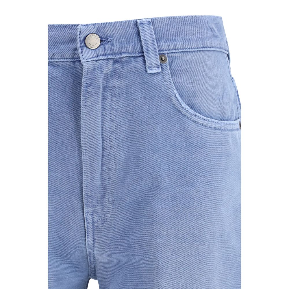 Haikure Blaue Baumwolljeans im Relaxed Fit
