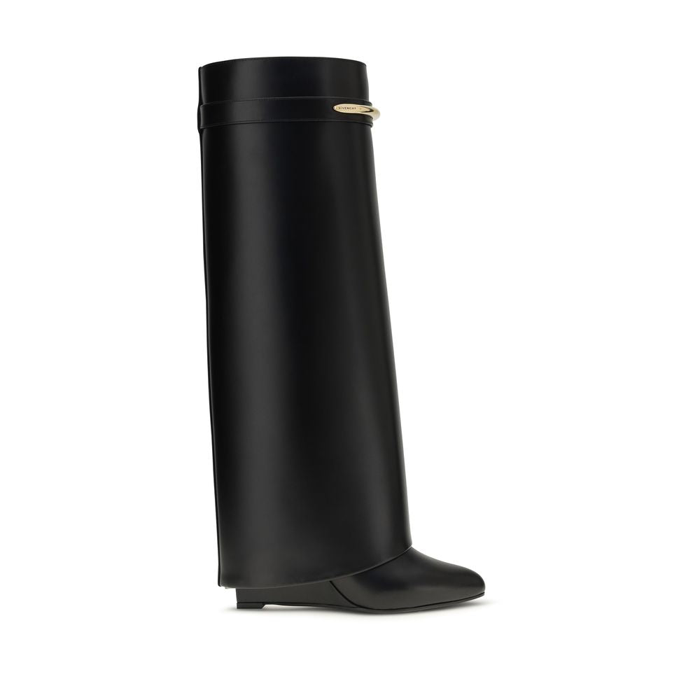Givenchy Schwarze Bos Taurus Kalbsleder Chelsea Boots