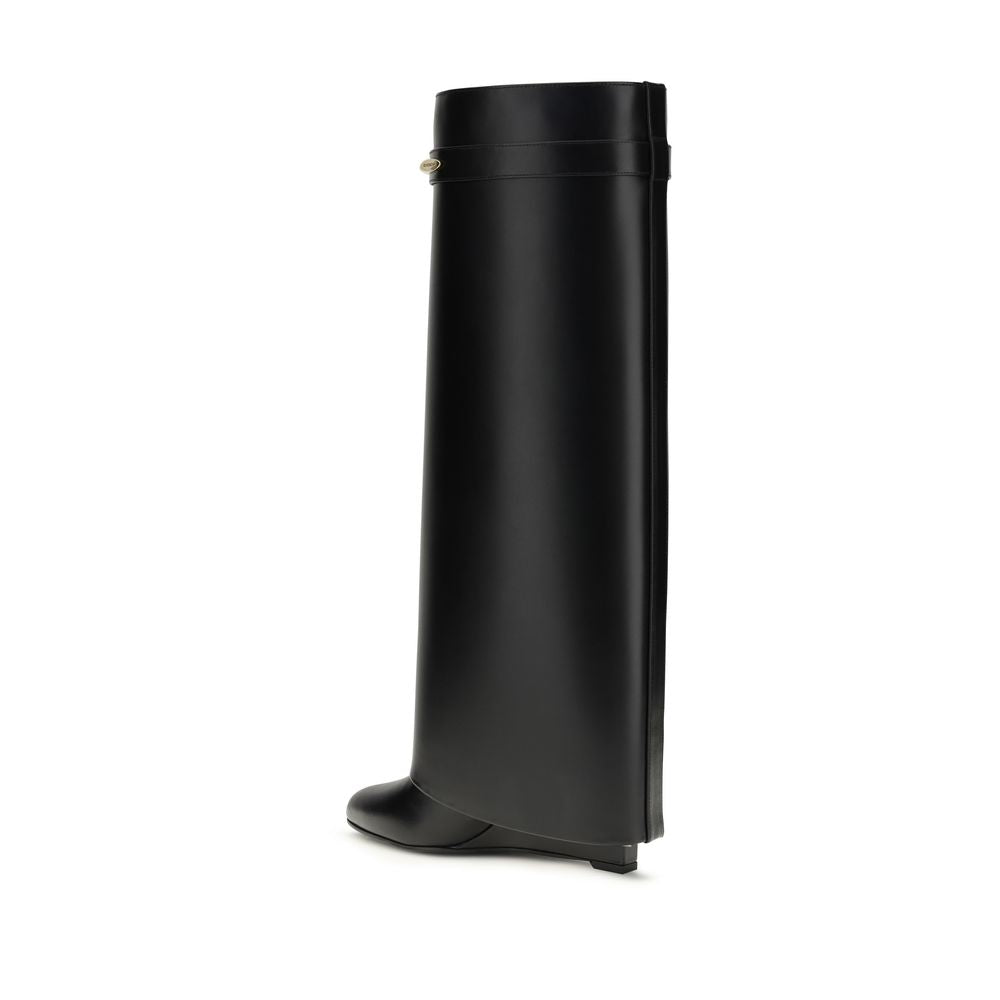 Givenchy Schwarze Bos Taurus Kalbsleder Chelsea Boots