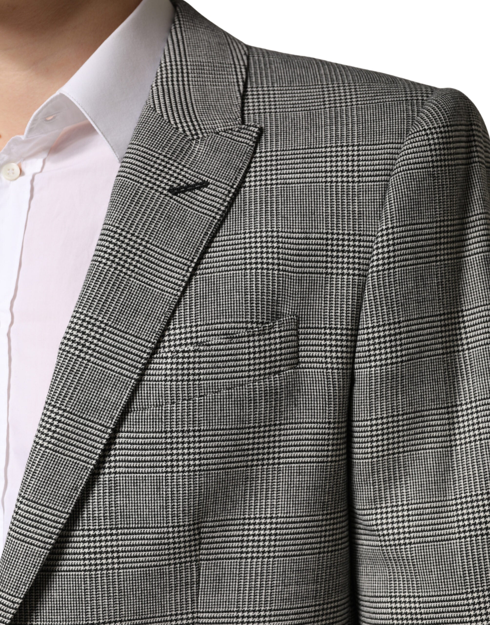 Dolce & Gabbana Grauer MARTINI Zweiteiliger Anzug mit Einreiher