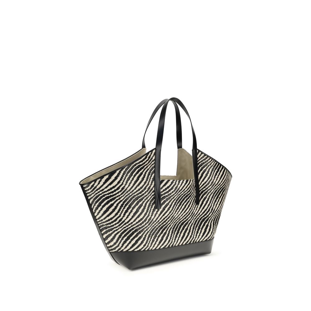 Marni Schwarze Schultertasche aus Polyamid