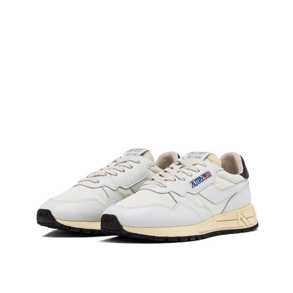 Autry Weiße Stoff-Sneaker im Athletic-Look