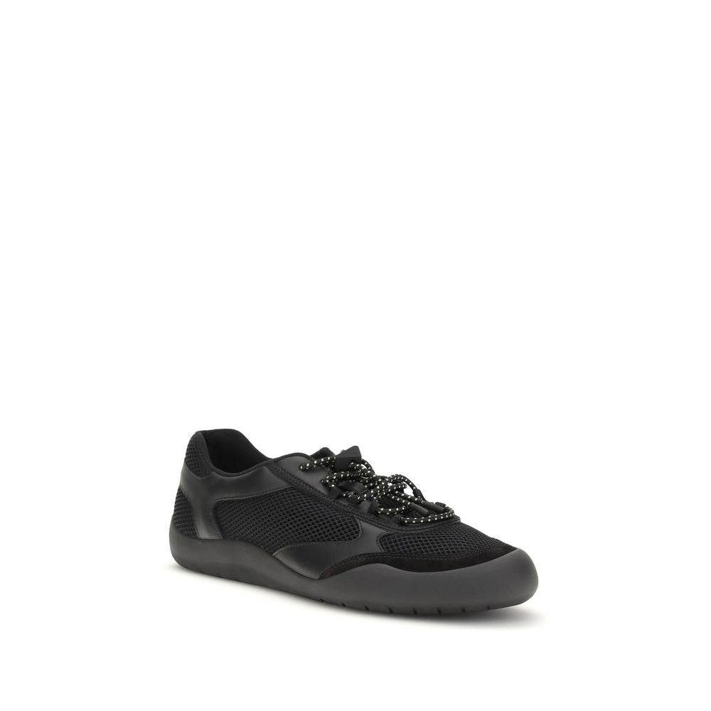 Prada Schwarze Sneaker aus Polyester für sportliche Looks