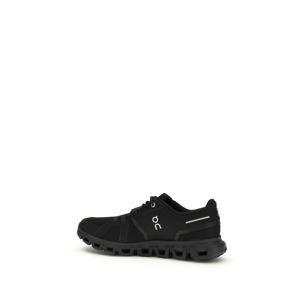 ON Schwarze Sportschuhe aus recyceltem Polyester