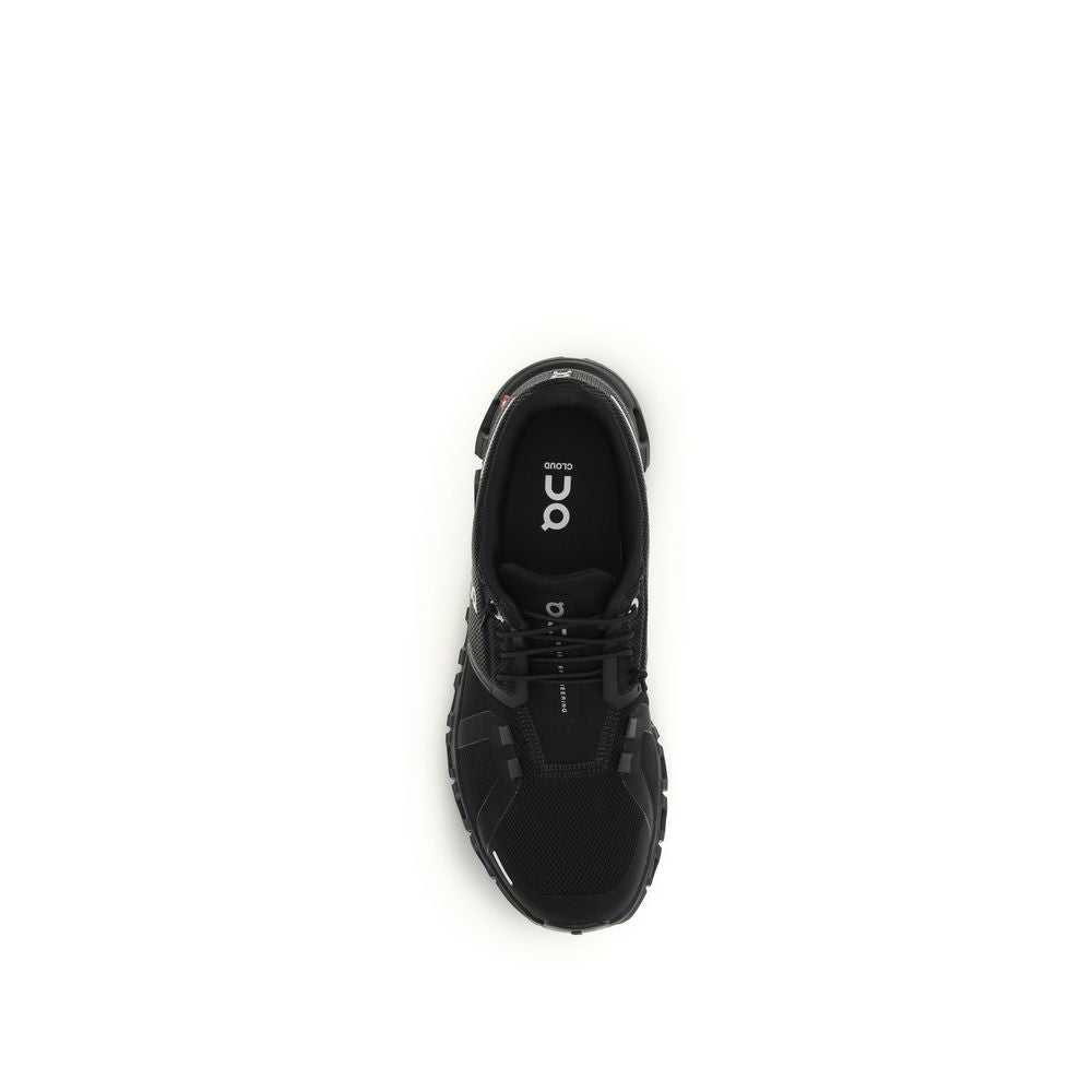 ON Schwarze Sportschuhe aus recyceltem Polyester