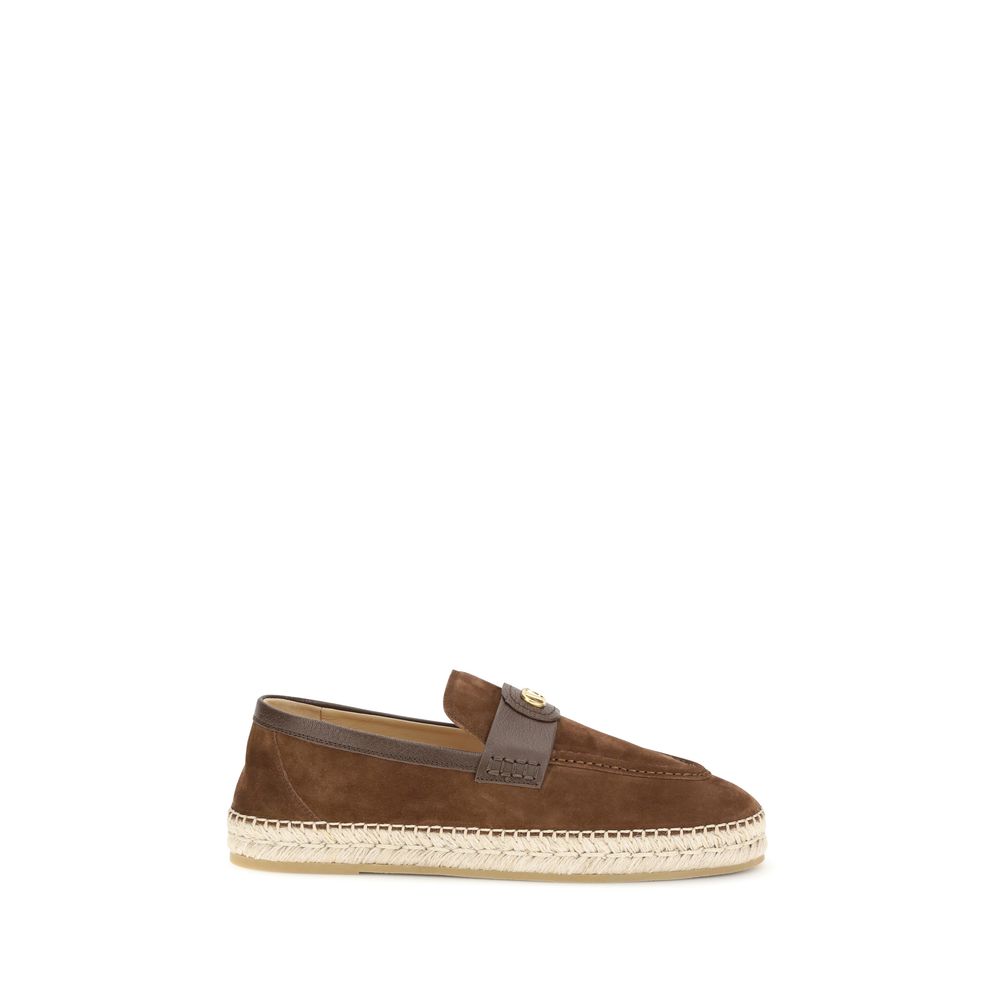 Valentino Garavani Braune Kalbsleder Bos Taurus Mules