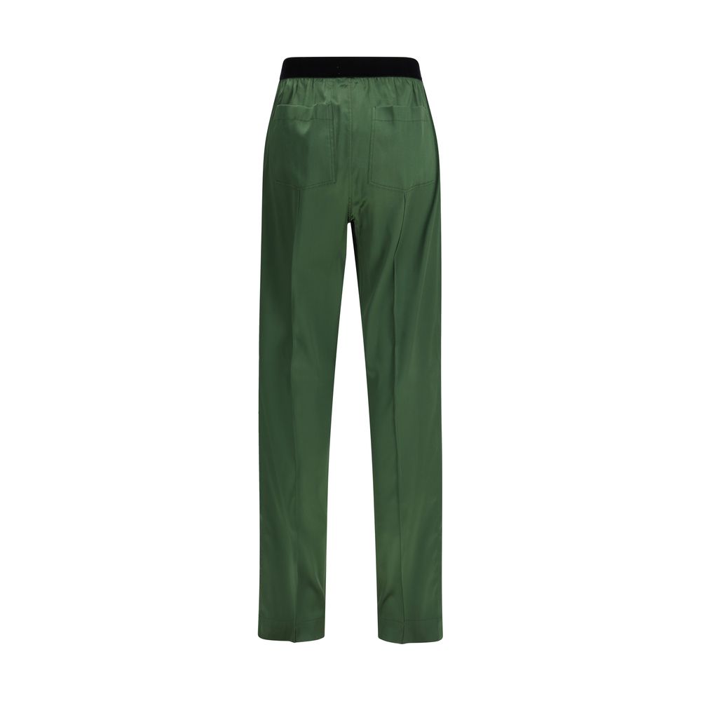 Tom Ford Zweifarbige Seiden-Freizeithose