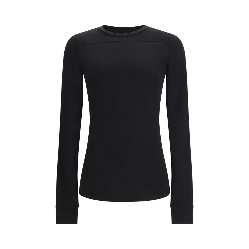 Moncler x Rick Owens Schwarzer Baumwoll-Sportswear-Artikel