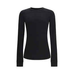 Moncler x Rick Owens Schwarzer Baumwoll-Sportswear-Artikel