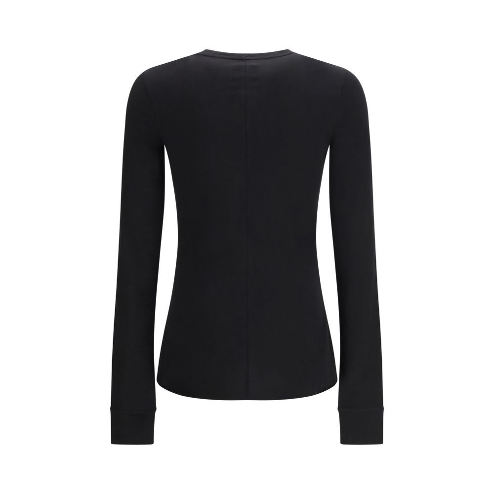 Moncler x Rick Owens Schwarzer Baumwoll-Sportswear-Artikel