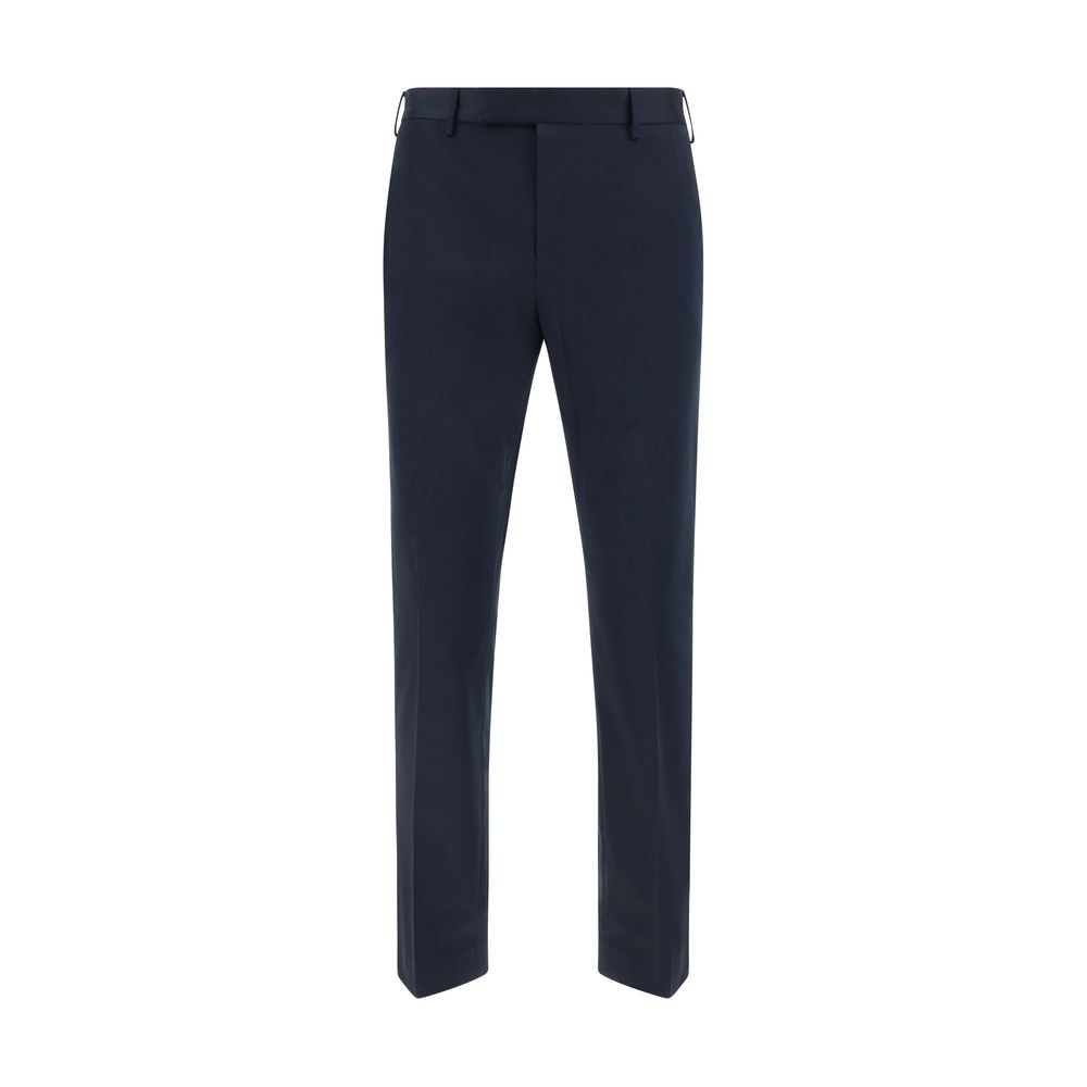 PT Torino Blaue Baumwoll-Freizeithose