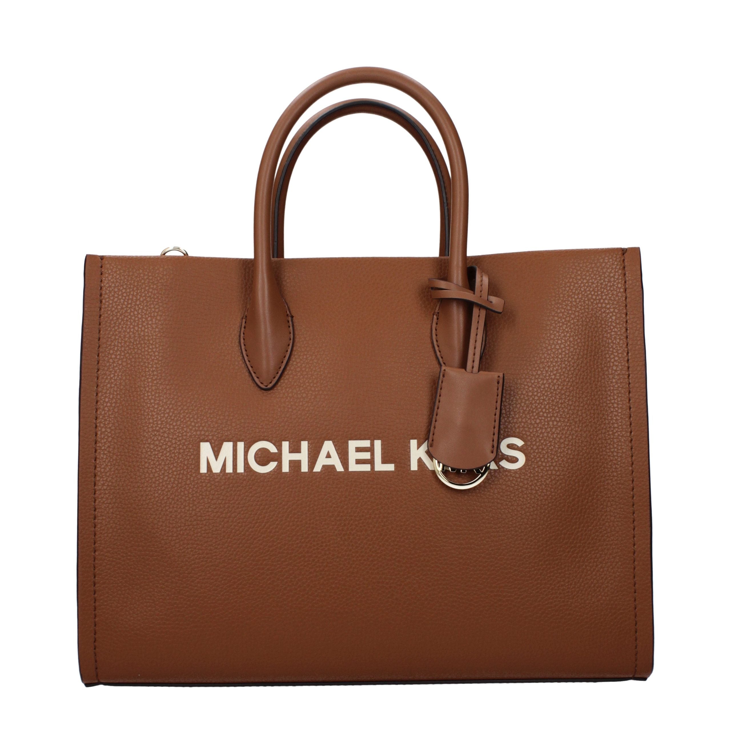 Michael Kors Braune Lederhandtasche