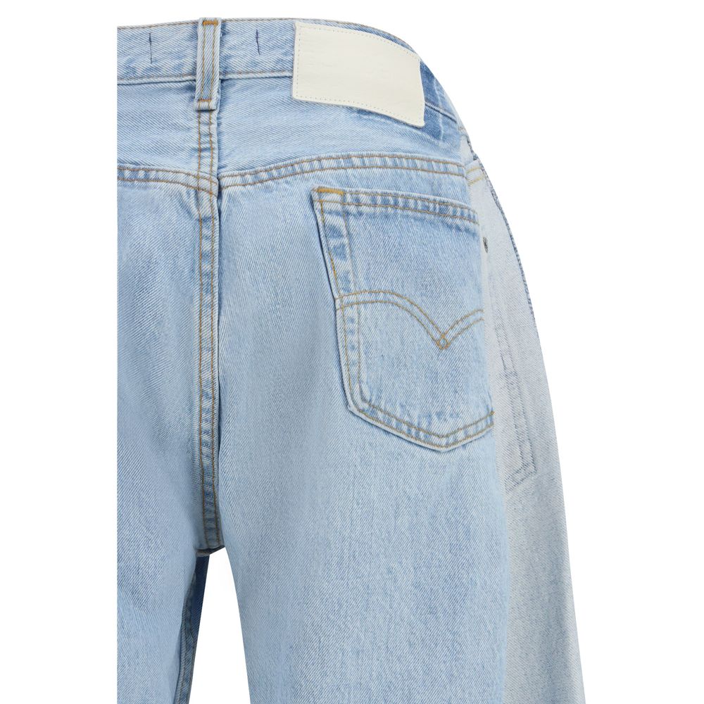 E.L.V. DENIM Blaue Baumwolljeans Denim