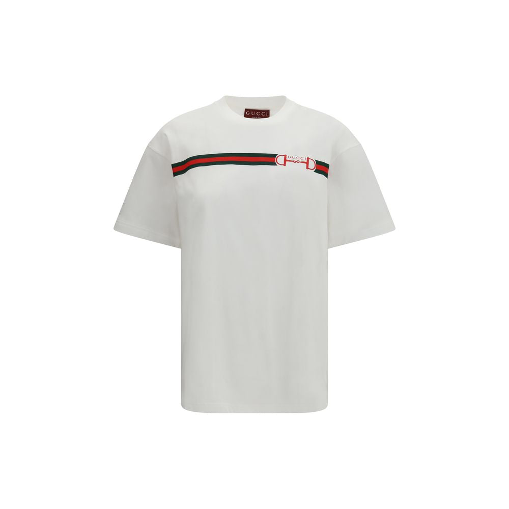 Gucci Weißes Baumwoll-T-Shirt
