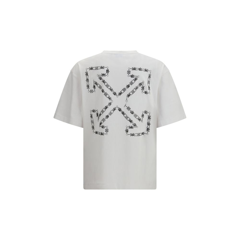 Off-White Weiße Baumwoll-Sportbekleidung