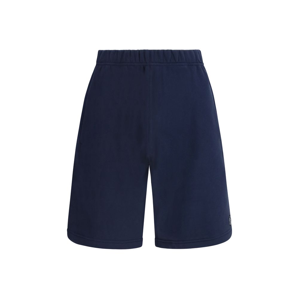 Kenzo Blaue Baumwoll-Bermudashorts