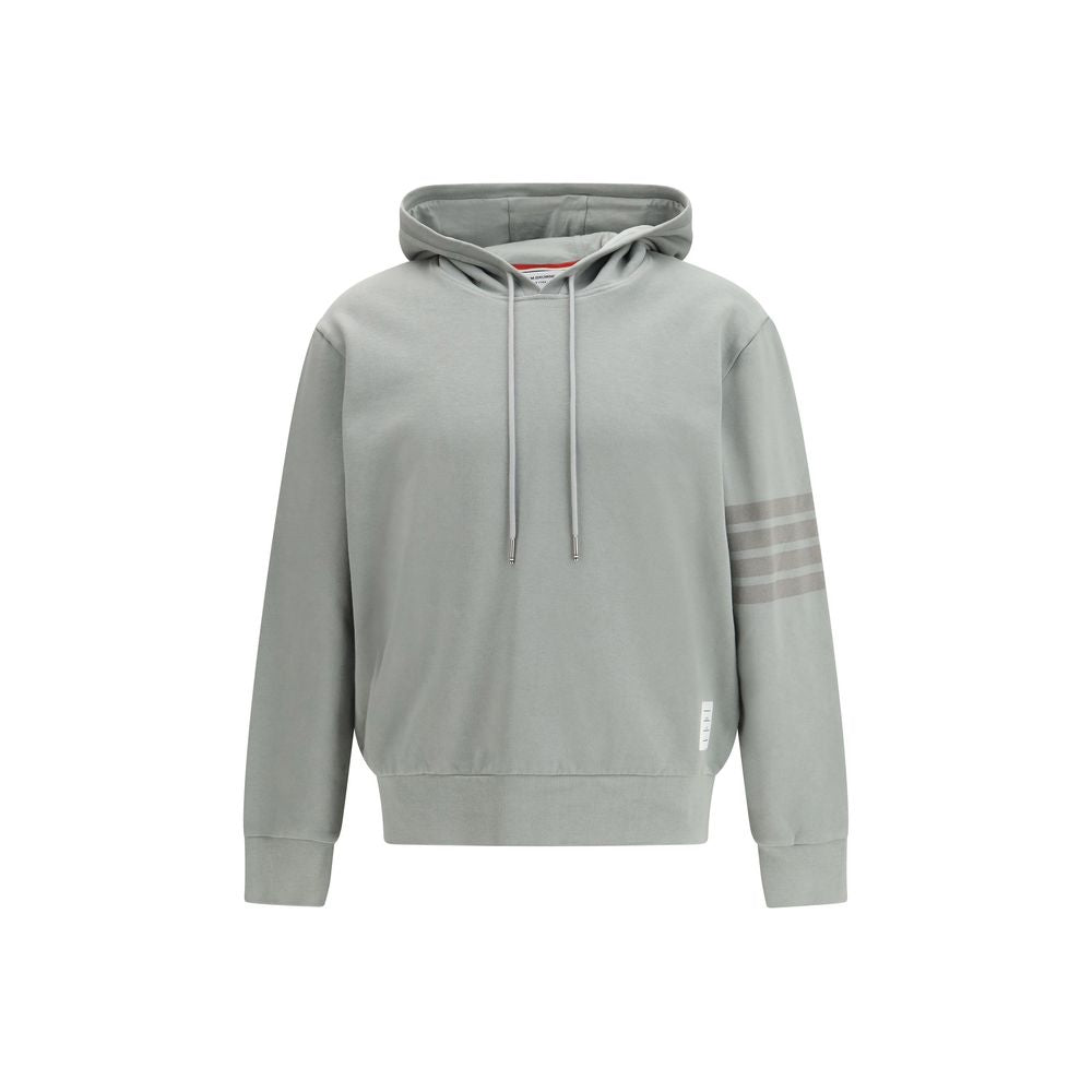Thom Browne Grauer Baumwollpullover