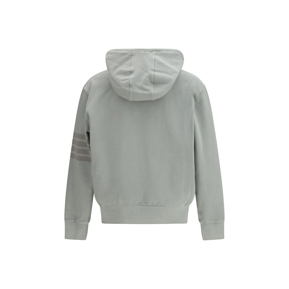 Thom Browne Grauer Baumwollpullover