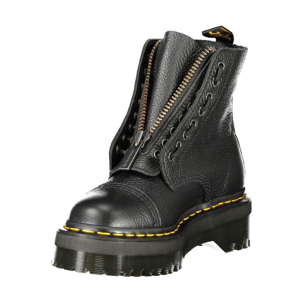Dr. Martens Schwarzer Leder Unisex Stiefelette