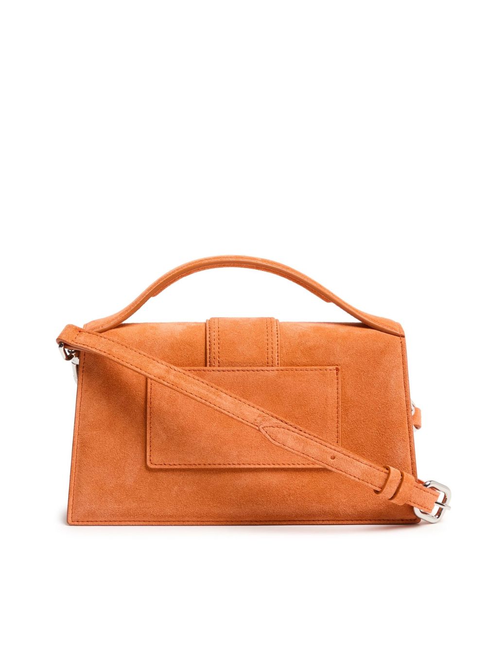 Jacquemus Handtasche Le Grand Bambino aus Terracotta-Leder