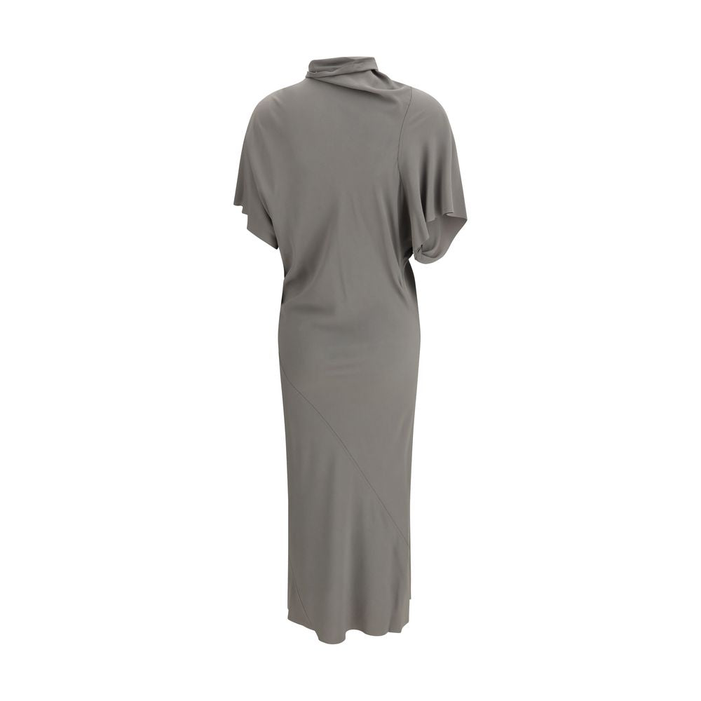 Rick Owens Graues Freizeitkleid aus Acetat