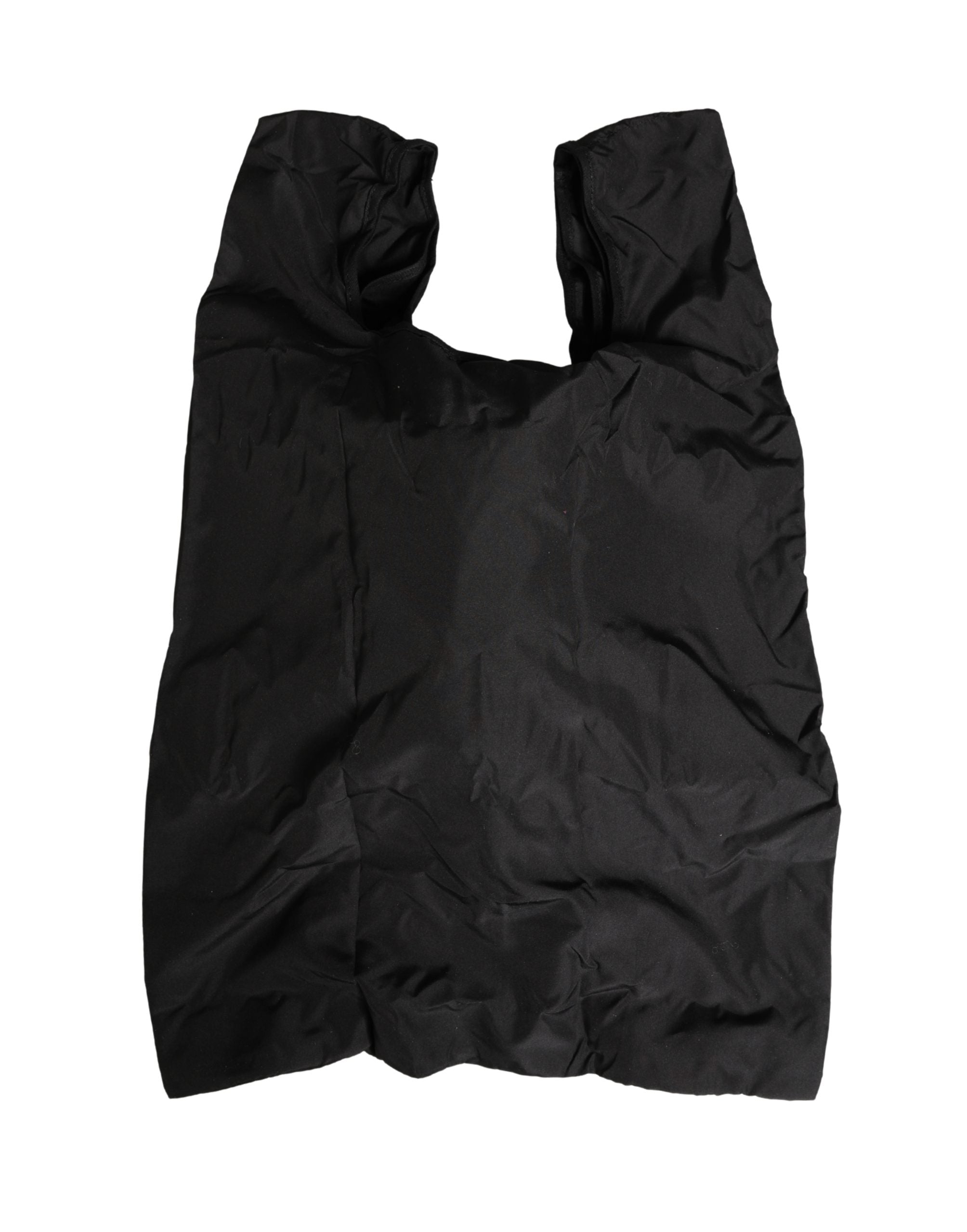 Dolce & Gabbana Herren Schwarze Polyester Panda Stofftasche "Ecobag"