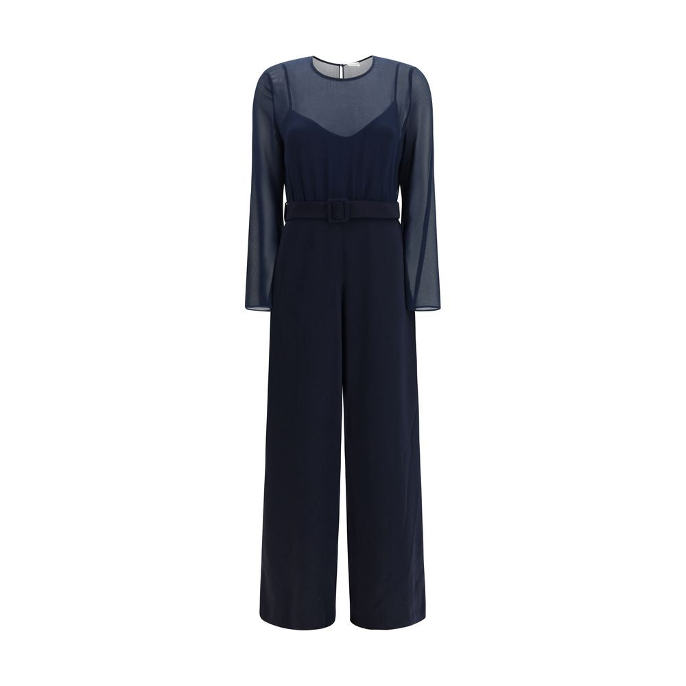 P.A.R.O.S.H. Blauer Jumpsuit aus Polyester