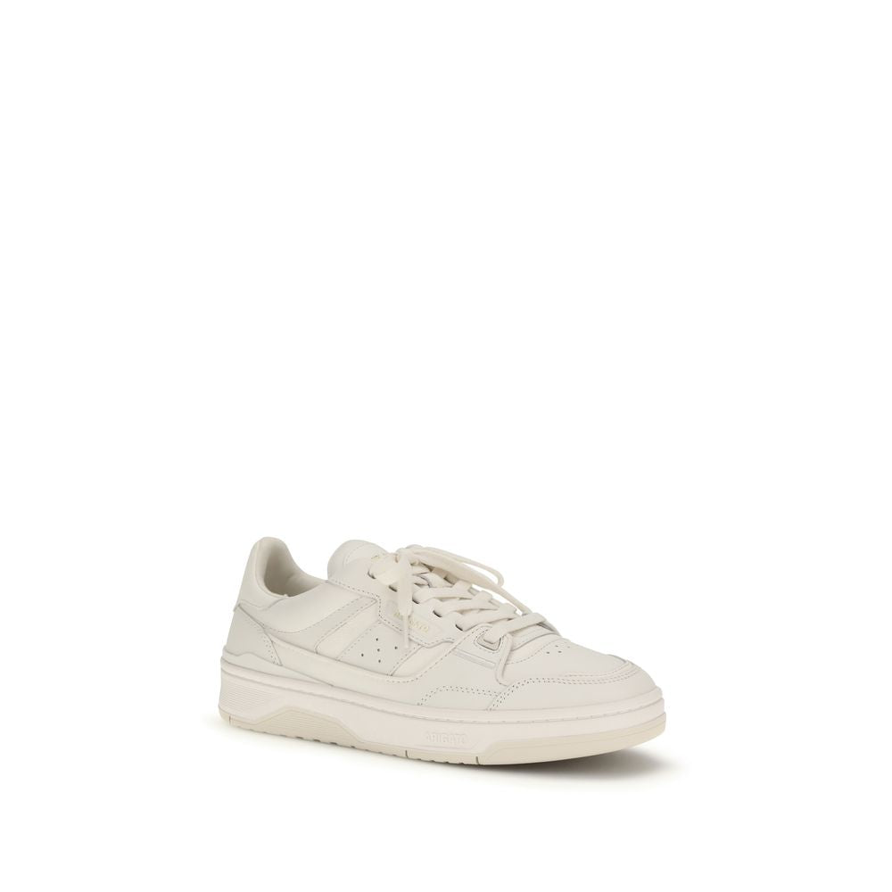 Axel Arigato Graue Bos Taurus Kalbsleder Low-Top-Sneaker