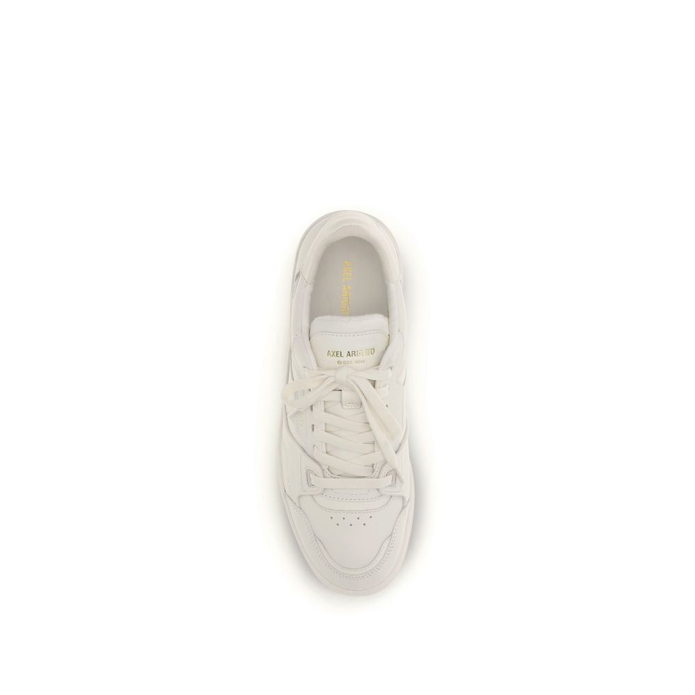 Axel Arigato Graue Bos Taurus Kalbsleder Low-Top-Sneaker