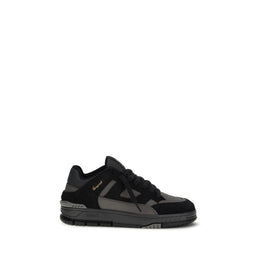 Axel Arigato Schwarze Bos Taurus Kalbsleder Sneaker