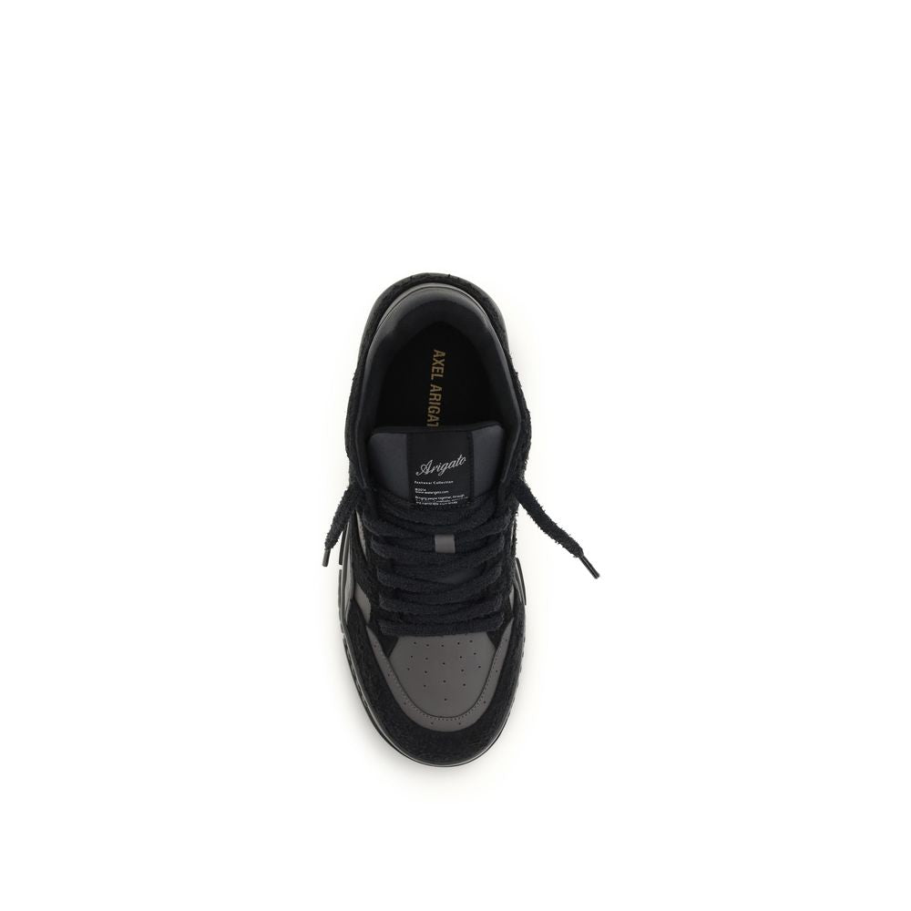 Axel Arigato Schwarze Bos Taurus Kalbsleder Sneaker