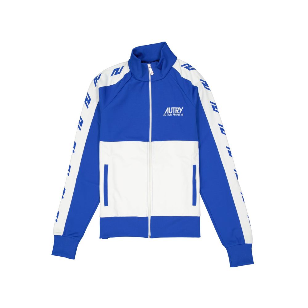 Autry Blauer Baumwoll-Sweatshirt