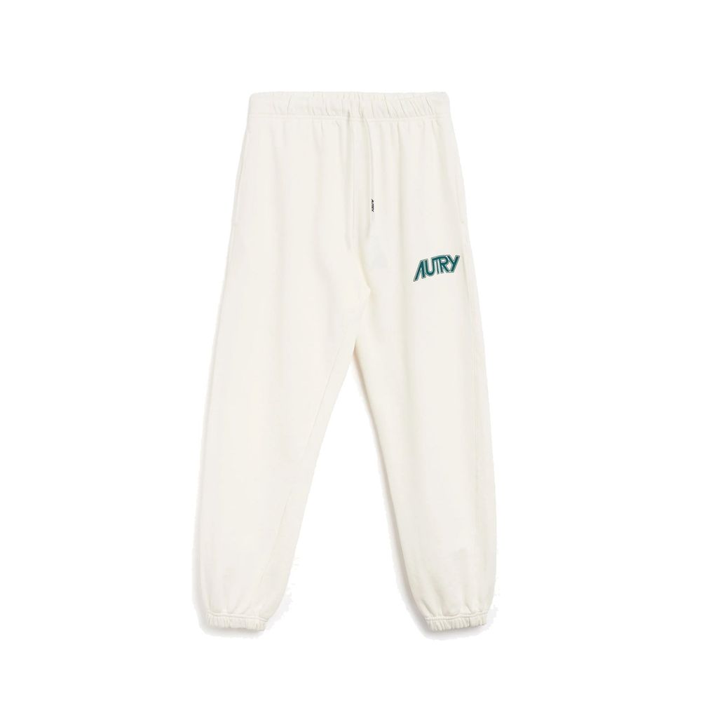 Autry Weiße Baumwoll-Jogginghose (Trainingshose)