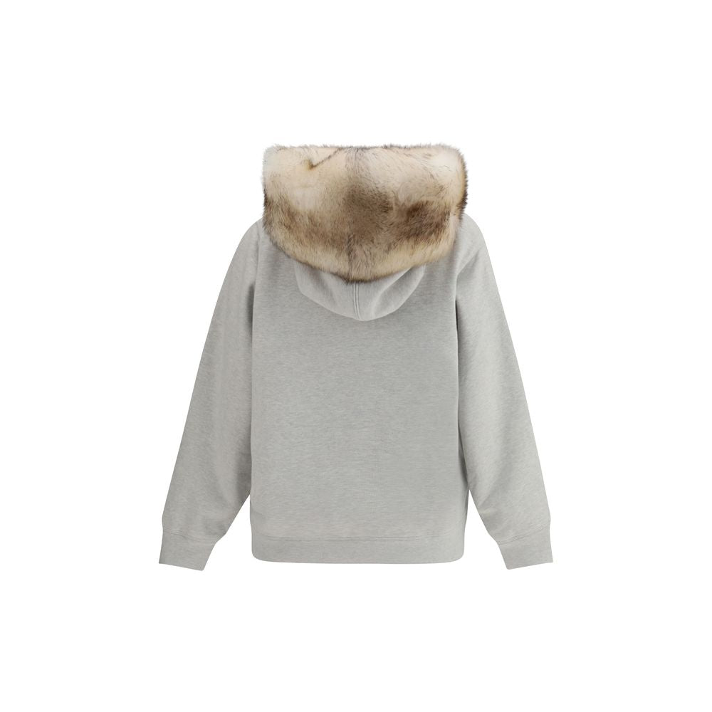 Prada Grauer Baumwollpullover