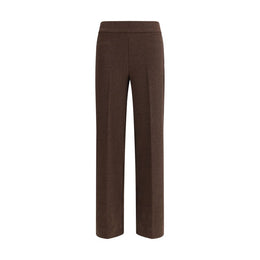 Avenue Montaigne Braune Freizeithose aus Polyester