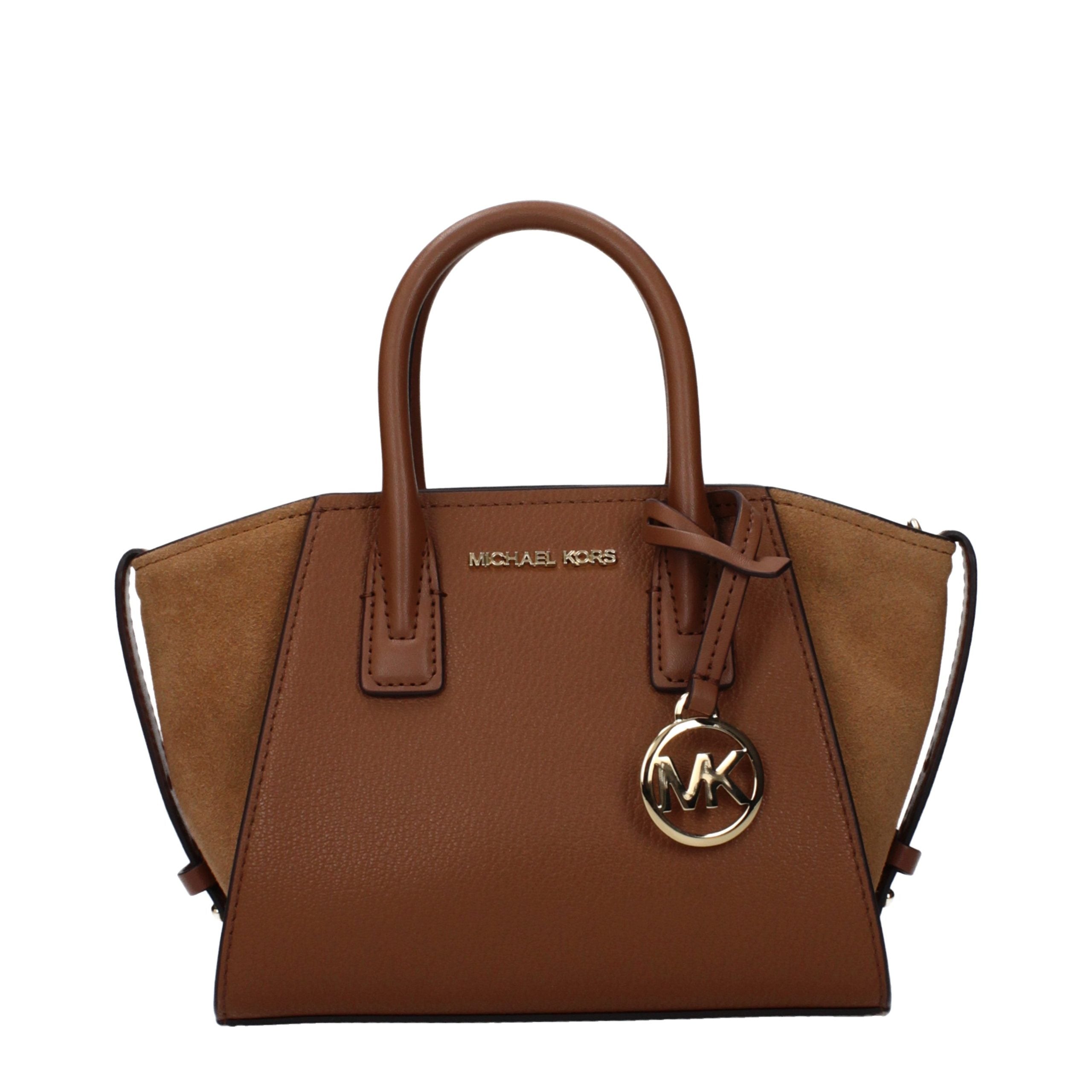 Michael Kors Braune Lederhandtasche