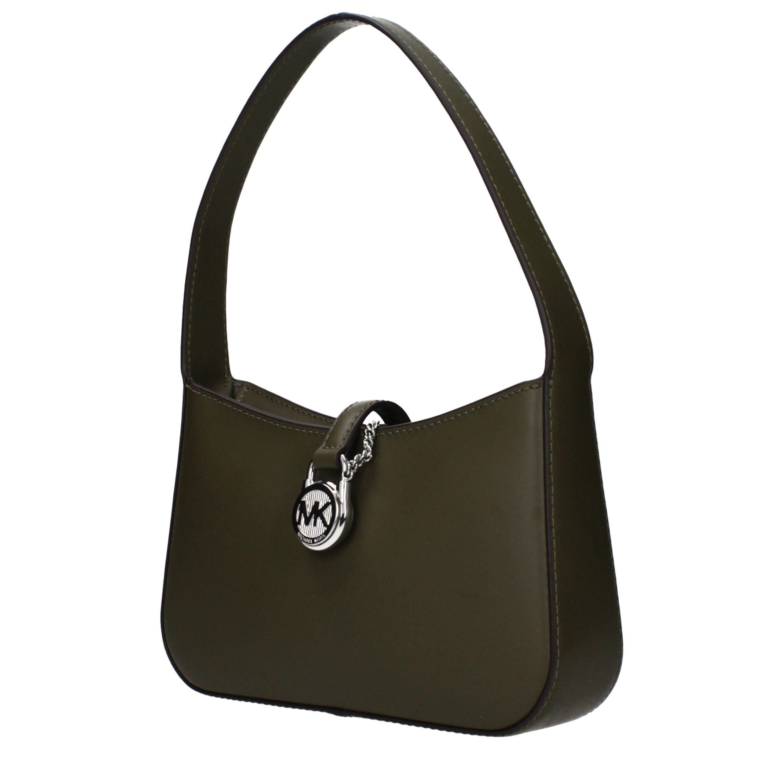 Michael Kors Grüne Lederhandtasche