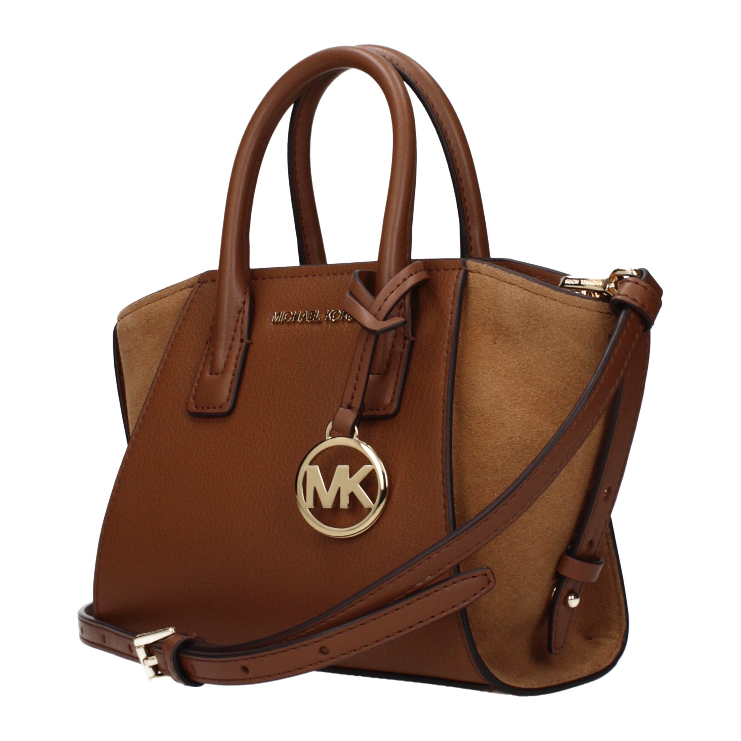 Michael Kors Braune Lederhandtasche